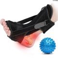 LutingHigh Quality ZaozhixunbaFifty percent discount 1/2Pcs Plantar Fasciitis Night Splint Adjustable Foot Drop Orthotic Brace with Massage Ball Unisex Night Splint for Easing Pains. 