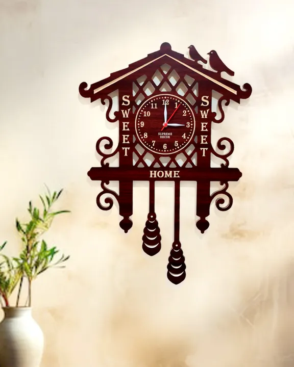 Sweet%20Home%20Sweet%203D%20Wooden%20Wall%20Clock%20-%20Best%20Interior%20Design%20-%20By%20Supreme%20Decor%20-%20Image%205