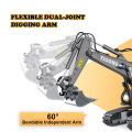 11CH Alloy Remote Control Excavator Car. 