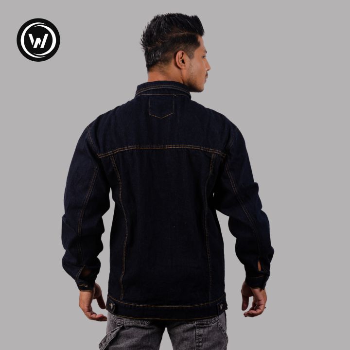 Wraon%20Dark%20Blue%20Solid%20Premium%20Baggy%20Denim%20Jacket%20For%20Men%20-%20Fashion%20%7C%20Jackets%20For%20Men%20%7C%20Men's%20Wear%20%7C%20Denim%20Jackets%20%7C%20-%20Image%205