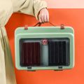 Large Capacity Document Storage Bag Organizer 3-Layer Green. 