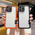 HODON Transparent Armor Only Border Phone Case For iPhone 17 16 15 14 Plus 13 14 15 16 Pro Max Cases Shockproof Silicone Frame Lens Protection Bumper No Back Cover. 