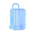 Durable Mini Luggage Storage Case Versatile Portable Lightweight Cute  Suitcase Candy Box Transparent Mini Suitcase Candy Box for Wedding favors Party decorations Travel accessories Jewelry storage. 