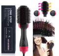 3 In 1 One Step Hair Dryer And Styler Hot Air Brush Hair Straightener Comb Curling Rotating Rollers Hair Brush With Blower Hair Styling Tools. 