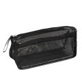 Black Pencil case Durable Large capacity Zipper Pencil box White Pencil bag for School Office Students Artists Organization. 
