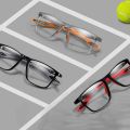 Comfortable Blue Ray Blocking Anti-Blue Light Myopia Glasses Ultralight Sports Square Glasses Eye Protection TR Optical Spectacle Eyeglass Men Women. 