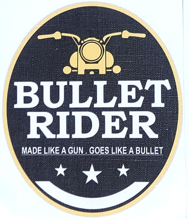 Royal Enfield Bullet Motorcycle Good Quality, Imported Decal Stickers ...