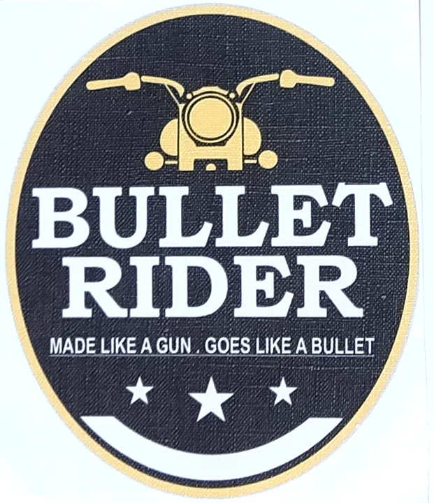 Royal Enfield Bullet Motorcycle Good Quality, Imported Decal Stickers ...