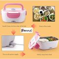 2 in 1 Electric Heated Portable Food Warmer Lunch Box Electric Tiffin Box for Office School Outdoor. 