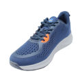 Blue/White Sport Shoes For Men Black Horse. 