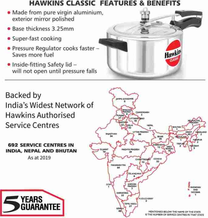 Hawkins%20Classic%20Pressure%20Cooker%20(CL65)%206.5%20L%20Capacity%20(Aluminium)%20-%20Image%204