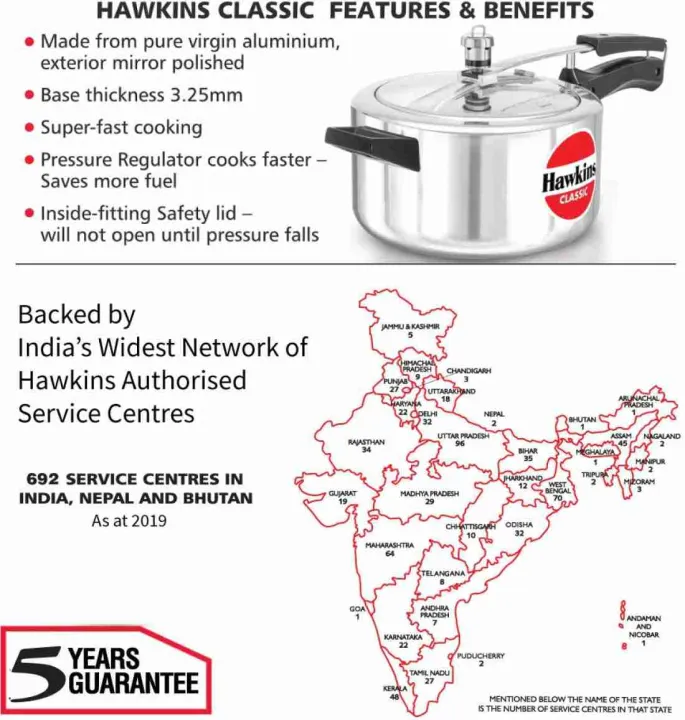 Hawkins%20Classic%20Pressure%20Cooker%20(CL65)%206.5%20L%20Capacity%20(Aluminium)%20-%20Image%204