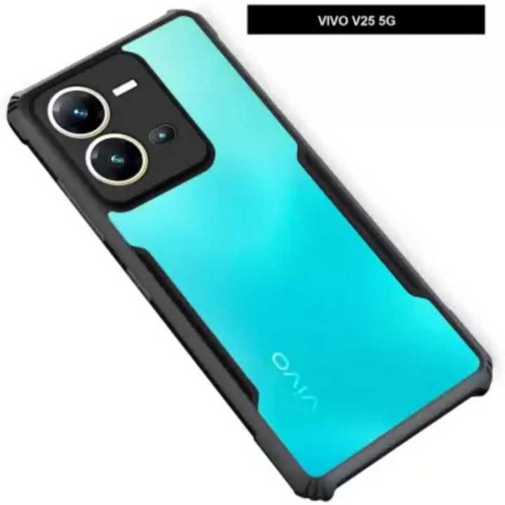 Vivo V25  / V25e 5G Case - Transparent Hybrid Hard PC Back TPU Bumper Impact Resistant Cover