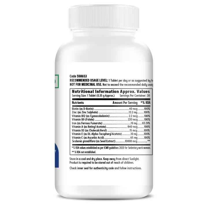 GNC%20Biotin%20Plus%2010,000mcg-%2030%20Tablets%20With%20Reduces%20Hair%20Fall%20&%20Promotes%20New%20Hair%20Growth%20-%20Image%208