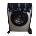 Waterproof Check Ruffle Front Door Washing Machine Cover 8 Kg to 10 Kg. 