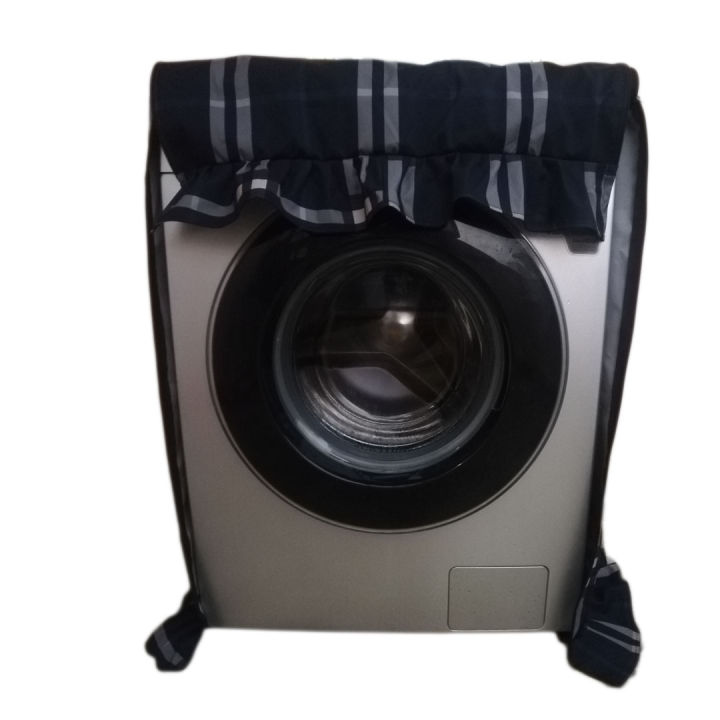 Waterproof%20Check%20Ruffle%20Front%20Door%20Washing%20Machine%20Cover%208%20Kg%20to%2010%20Kg%20-%20Image%203