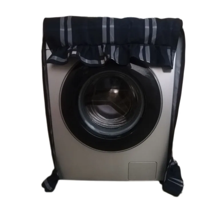 Waterproof%20Check%20Ruffle%20Front%20Door%20Washing%20Machine%20Cover%208%20Kg%20to%2010%20Kg%20-%20Image%203