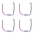 JAERBEE 4X Mini 3 Keys Controller Dimmer for 3528 5050 LED Single Color Strip Light DC 12V 144W. 
