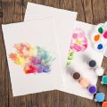 100% Cotton Artists Watercolour Paper 300 GSM A4 Cold Pressed (Pack of 1) Natural White. 