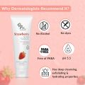 Fix Derma Strawberry Face Wash 75g  For Normal to Dry Skin  with Vitamin E & Strawberry Extract. 