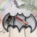 DIY Silicone Mold Halloween Bat Collection Box Tray Jewelry Storage Box Mirror Resin Craft Mold Ashtray Dish Mould. 