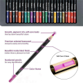 Professional Color Pencil Set for Drawing and Sketch with 72Pcs Graphite Color Pencil Charcoal Rod Tool Zipper Canvas Easy to Use. 