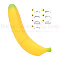 Banana Vibrator Realistic Dildo Toy For Women. 