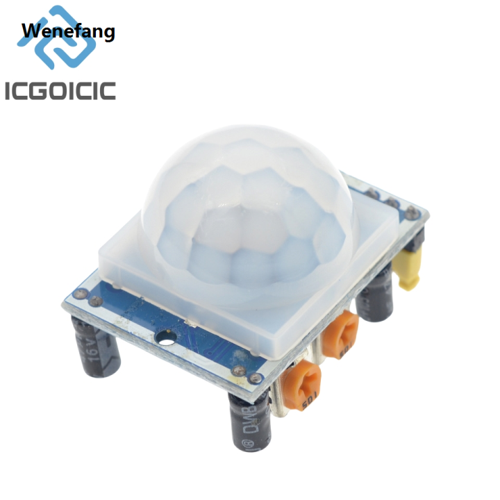 Wenefang%201-10pcs%20HC-SR501%20Adjust%20IR%20Pyroelectric%20Infrared%20PIR%20Motion%20Sensor%20Bargain%20price%20Detector%20Module%20For%20Arduino%20For%20Raspberry%20Pi%20Kits%20+%20Case%20-%20Image%203
