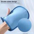 Penasfe Shower Routine Enhancer 4 Pcs Double-sided Exfoliating Bath Mitts for Gentle Cleaning Ultra-soft Shower Gloves for Arm Leg for Smooth. 