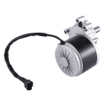 4X 250W 24V 120Rpm Low Speed Brush Motor, 44mm Longer Shaft,Shaft Diameter 17mm , Wheel Chair DC Gear Brushed Motor. 