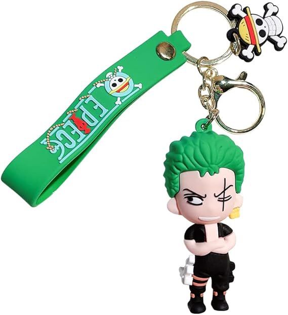 DAIYAMONDO%20Premium%20Keychain%20Of%20World%20Famous%20Zoro%20One%20Piece%20Anime%203D%20Keychain%20Rubber%20Silicone%20Action%20Character%20Key%20rings!%20Perfect%20for%20Bag%20Charm,%20Car%20&%20Bike%20Gifting%20&%20Anti-Rust%20-%20Image%202