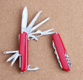 Folding Pocket Multitool Knife Swiss Army Style Outdoor 11 Function. 