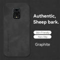 Lenuo For Redmi Note 9s / Redmi Note 9 Pro / Redmi Note 9 Pro Max Case Luxury Sheepskin Leather Shockproof Matte Back Cover. 