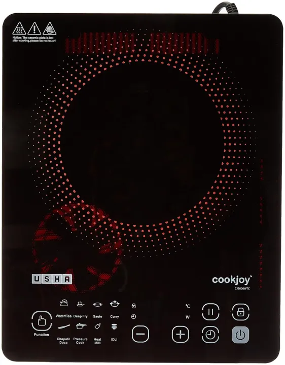 Usha%20Induction%20%7C%202000%20Watt%20%7C%20CJ2000WTC%20%7C%20Induction%20Cooktop%20with%20Touch%20Control%20(Black),%20Sealed,%201%20Burner%20%7C%202%20Years%20Warranty%20-%20Image%202