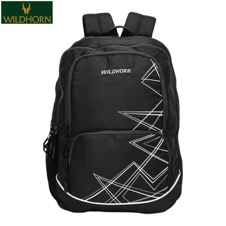 WILDHORN%20Nepal%20Laptop%20Backpack%20for%20Men,%20Extra%20Large%2023L%20Travel%20Backpack%20with%20Multi%20Zip%20Compartment,%20(BP%20003%20Black)%20-%20Image%202