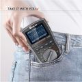 2025>2025 s/Pro Digital Oscilloscope True Graph Band Analog RMS Multimeter Handheld Oscilloscope 200MS Sampling Rate. 