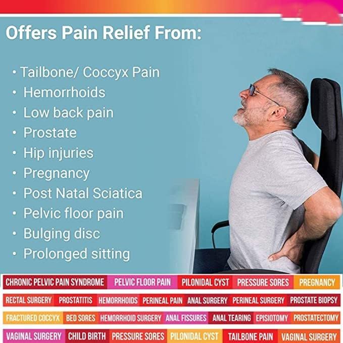 Orthopedic%20Soft%20Foam%20Donut%20Ring%20Cushion%20Pillow%20for%20Piles,%20Hemorrhoids%20Coccyx%20Tailbone%20Fistula%20Sciatica%20Post%20Natal%20Chair%20Lumar%20Pain%20Relief%20During%20Pregnancy,%20Seat%20Pillow,%20Washable,%20Blue%20-%20Image%205
