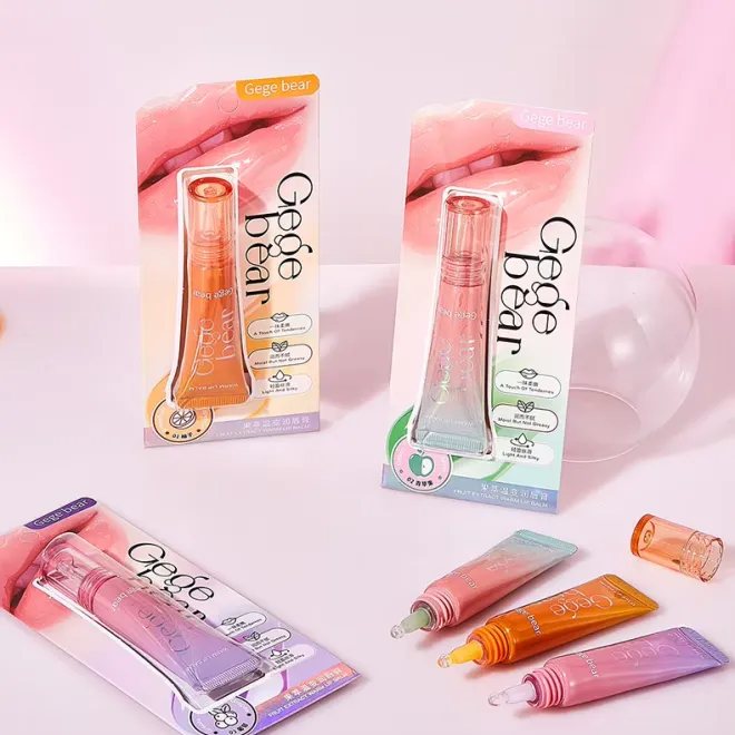 GEGE%20BEAR%20Vegan%20Lip%20Balm%20&%20Lip%20Glaze%20%7C%20All-Day%20Moisturizing%20Plant%20Essence%20Formula%20%7C%20Glossy%20Hydrating%20Lip%20Care%20%7C%20Natural%20Ingredients%20Cruelty-Free%20%7C%20Nourishing%20Lip%20Treatment%20for%20Dry%20&%20Chapped%20Lips%20-%20Image%202