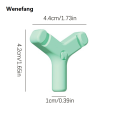 Wenefang 1/4PCS Dental Aligner Chewies Silicone Teeth Stick Bite Orthodontic Luxury Bite Chewies Prevent Face Distortion Y Shaped. 