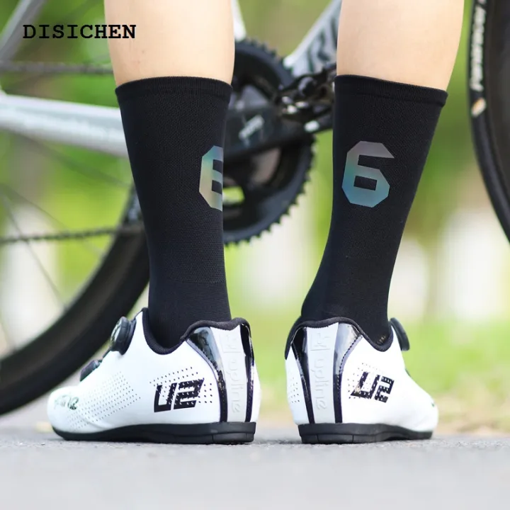 DISICHEN%20Hot%20Selling%20Stripe%20Cycling%20Socks%20Elastic%20Fit%20Professional%20Cycling%20Comperssion%20Sports%20Socks%20Healthy%20Comfortable%20Improve%20Muscle%20Strength%20-%20Image%206