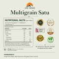 Jiri Foods Multigrain Satu 700g - Natural Premium Sattu - 7 Superfoods Formula - ISO and GMP Certified. 