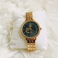 Quartz Waterproof Golden Watch For Women. 