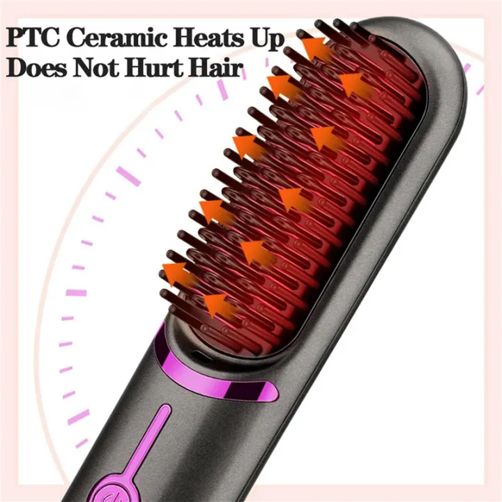 2X%20Wireless%20Hair%20Straightener%20Brush%20Fast%20Heated%20Straightener%20Brush%20Third%20Gear%20Adjustable%20Hair%20Curler%20Heating%20Comb%20-%20Image%202