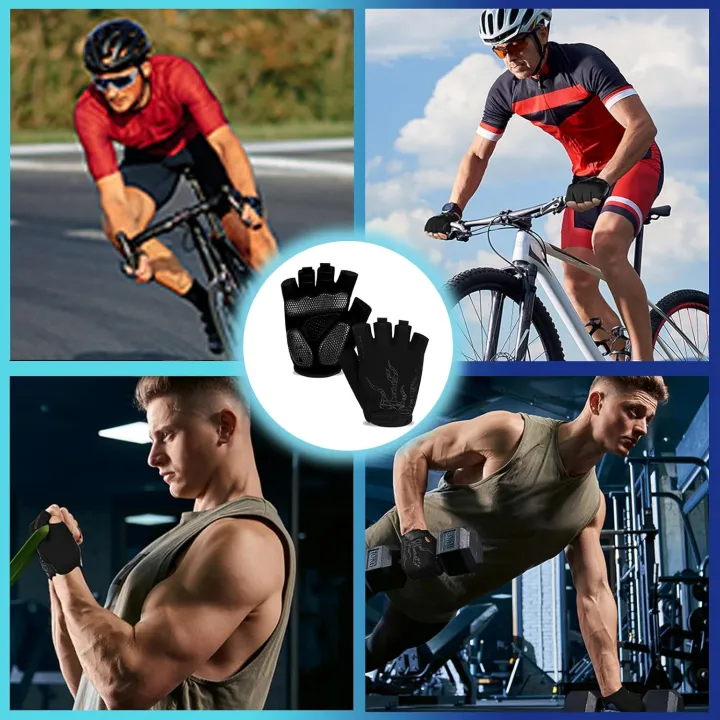 MOREOK%20Men%20Cycling%20Gloves%20,%20Half%20Finger%20Biking%20Gloves%20Gel%20Pad%20Shock-Absorbing%20Anti-Slip%20Breathable%20Motorcycle%20Mountain%20Bike%20Gloves%20-%20Image%203