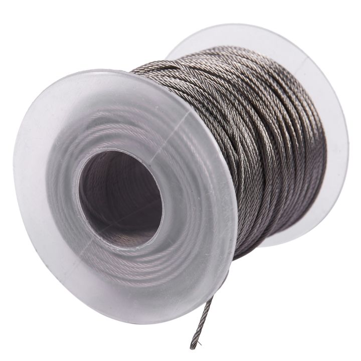 Hoisting%20Lifting%207x7%201mm%20Dia%20Stainless%20Steel%20Flexible%20Wire%20Rope%20177Ft%20-%20Image%202