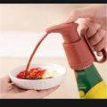 Food Grade Jam Bottle Pump Oyster Sauce Dispensers Ketchup Vinegar Bottle Head Pressure Push-type Nozzle Home Kitchen Tools. 