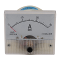 fasdaga 5X 85C1-A Dc Analog Ampere Meter Panel Meter Gauge 30A Amp Gauge Current Mechanical Ammeters. 