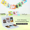 For Fujifilm Instax Mini 11 12 Mini Film Photo Album 108 Pockets Multi functional 3 Inch Mini Film Photo Album CameraAccessories. 