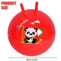 45CM High Elasticity Outdoor Sports Jump Games with 2 Handles Bouncing Balls Kids Space Hopper Hop Ball Inflatable Toys. 