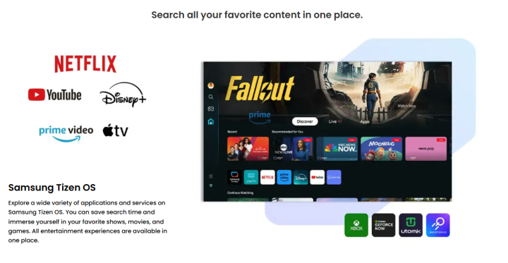 Videocon%20Life%2050"%20QLED%20TV%204K%20UHD%20HDR10%20Dolby%20Audio%20Powered%20By%20Samsung%20Tizen%20OS%20Frameless%20-%20Image%207